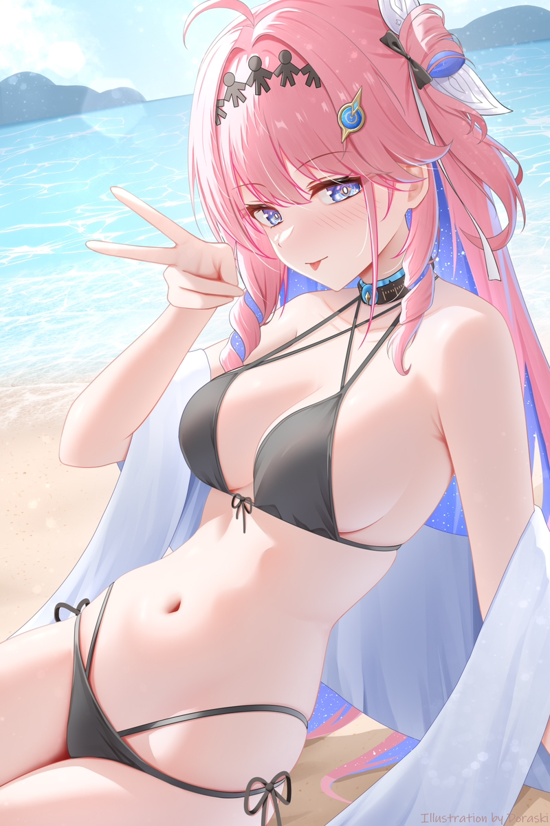This is a pixiv picture whose title is 水着ダーニャ.