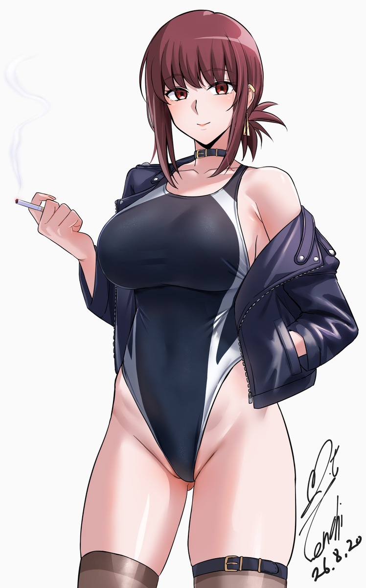 This is a pixiv picture whose title is ヤニすう - 田山さん.