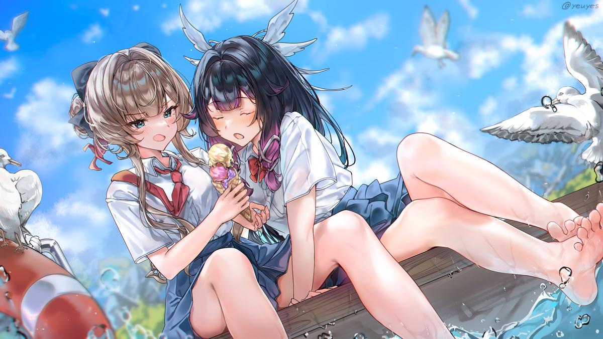 This is a pixiv picture whose title is コロサン.