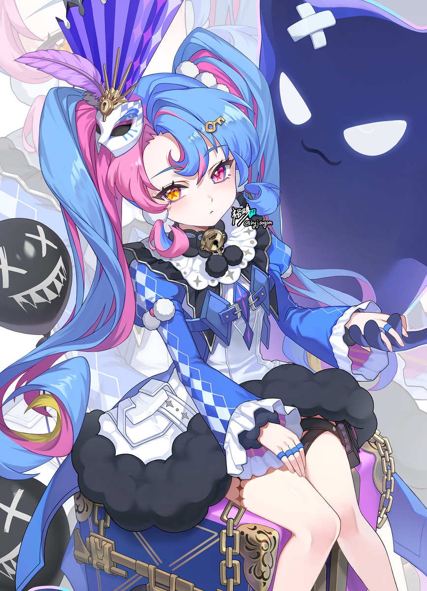 This is a pixiv picture whose title is roccia(ロココ/洛可可).