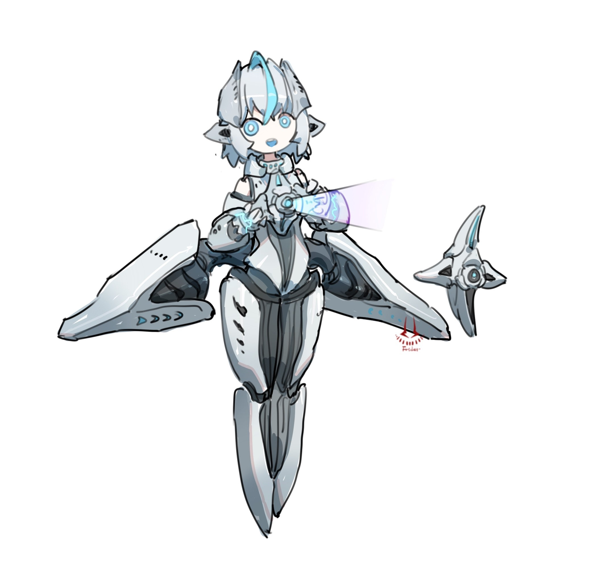 This is a pixiv picture whose title is 守望者.