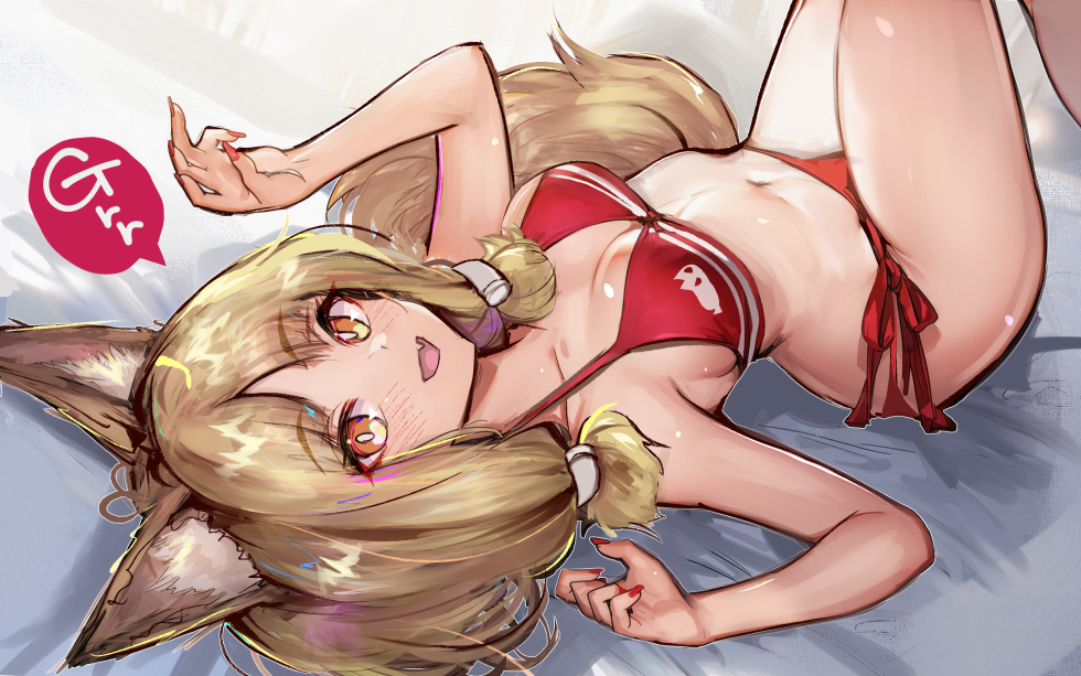 This is a pixiv picture whose title is ロッシちゃんが管理人にアピールするチャンスを見出したようです.