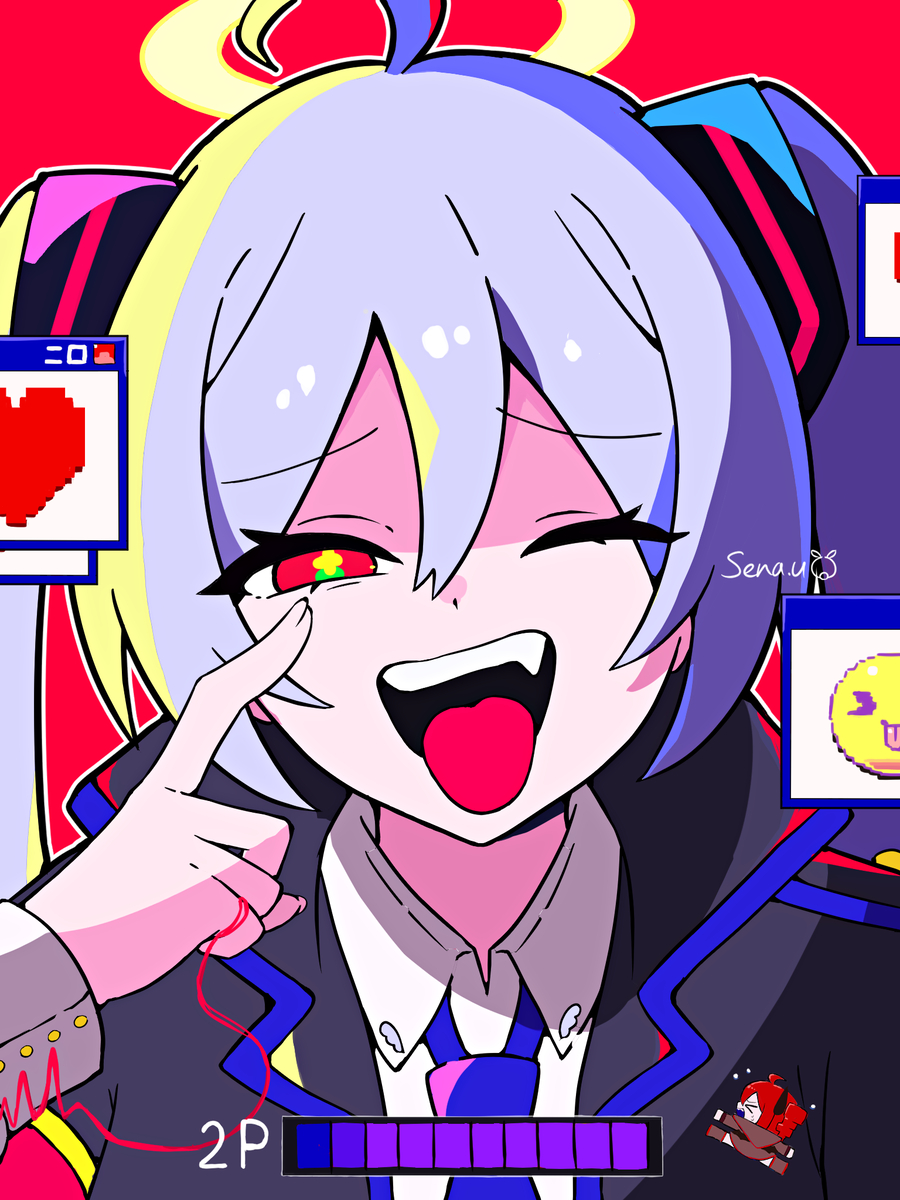 This is a pixiv picture whose title is ダイダイダイダイダイキライ.