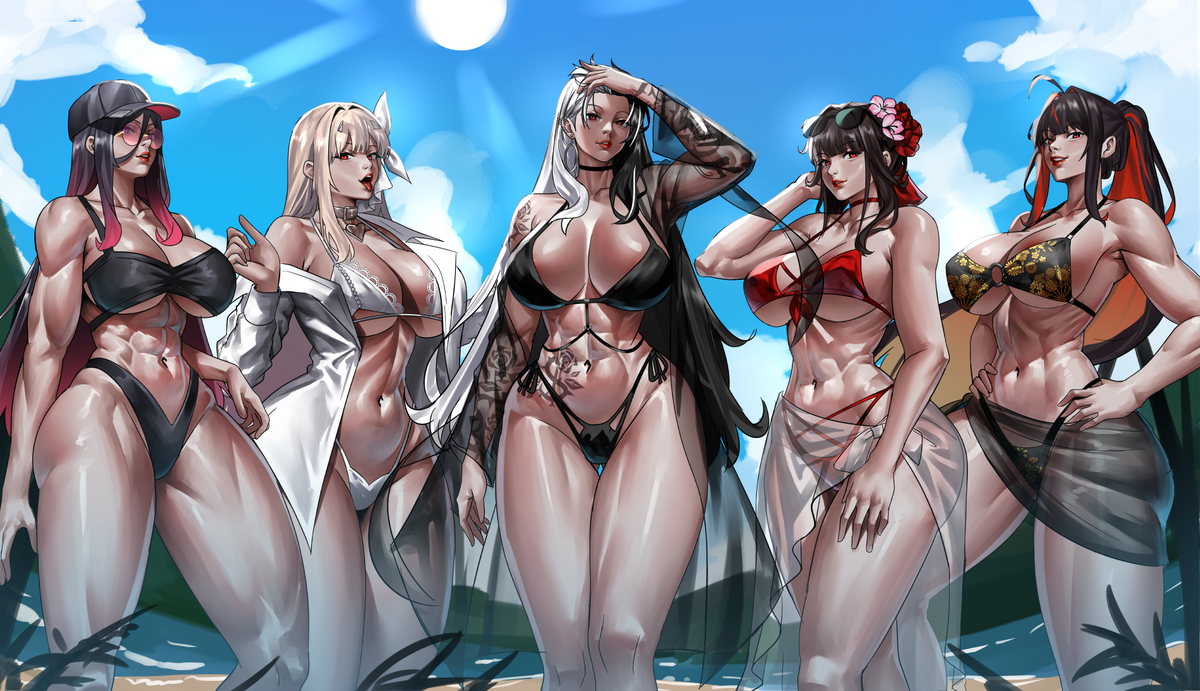 This is a pixiv picture whose title is Outer Rim on Vacation.