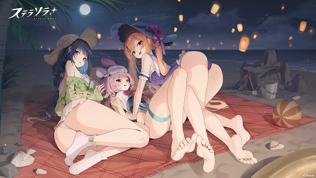 This is a pixiv picture whose title is StellaSora.