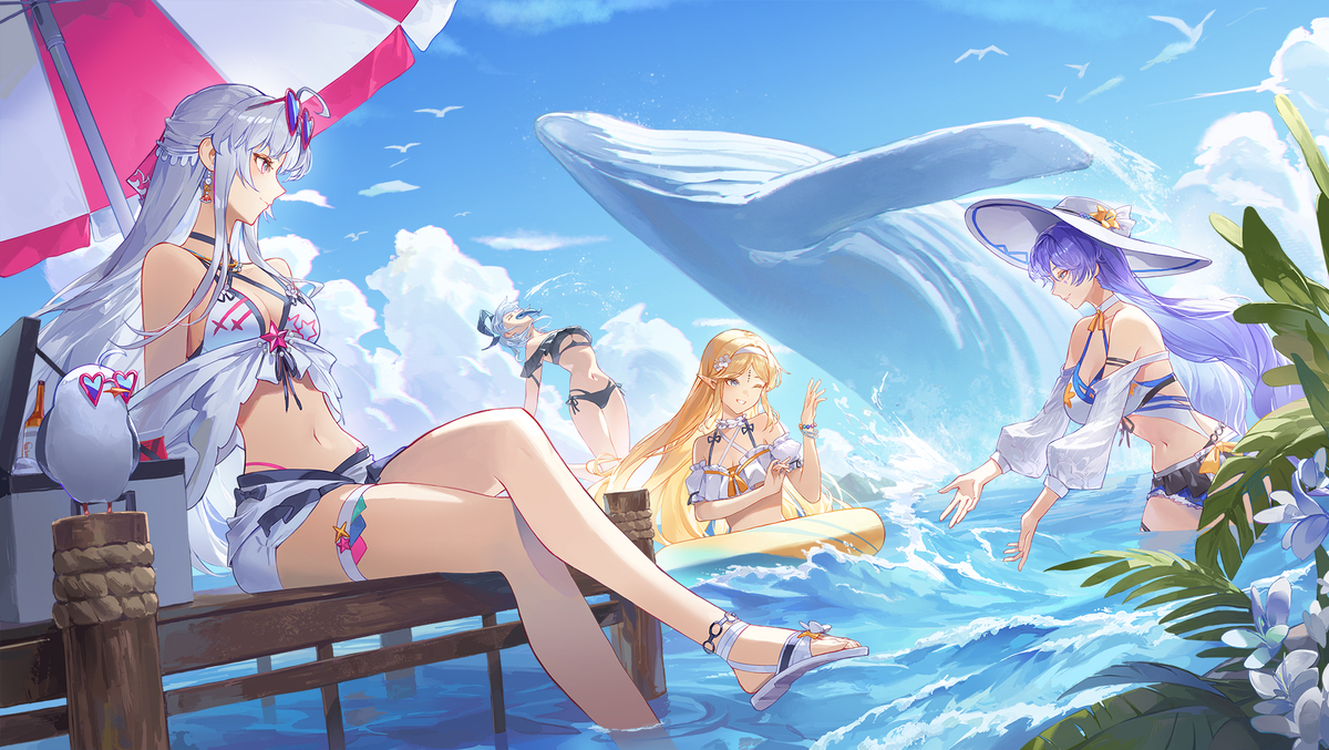 This is a pixiv picture whose title is Summer.