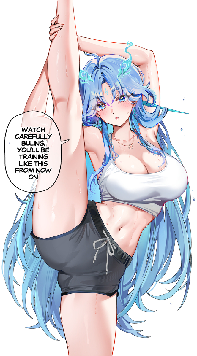 This is a pixiv picture whose title is Qingxiao.