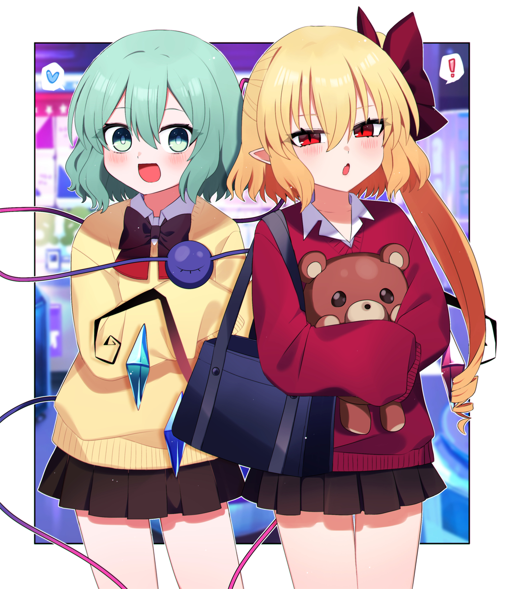 This is a pixiv picture whose title is 学パロこいフラ.
