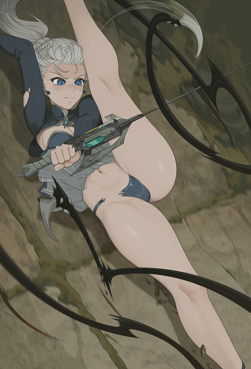 This is a pixiv picture whose title is Sliding dodge.