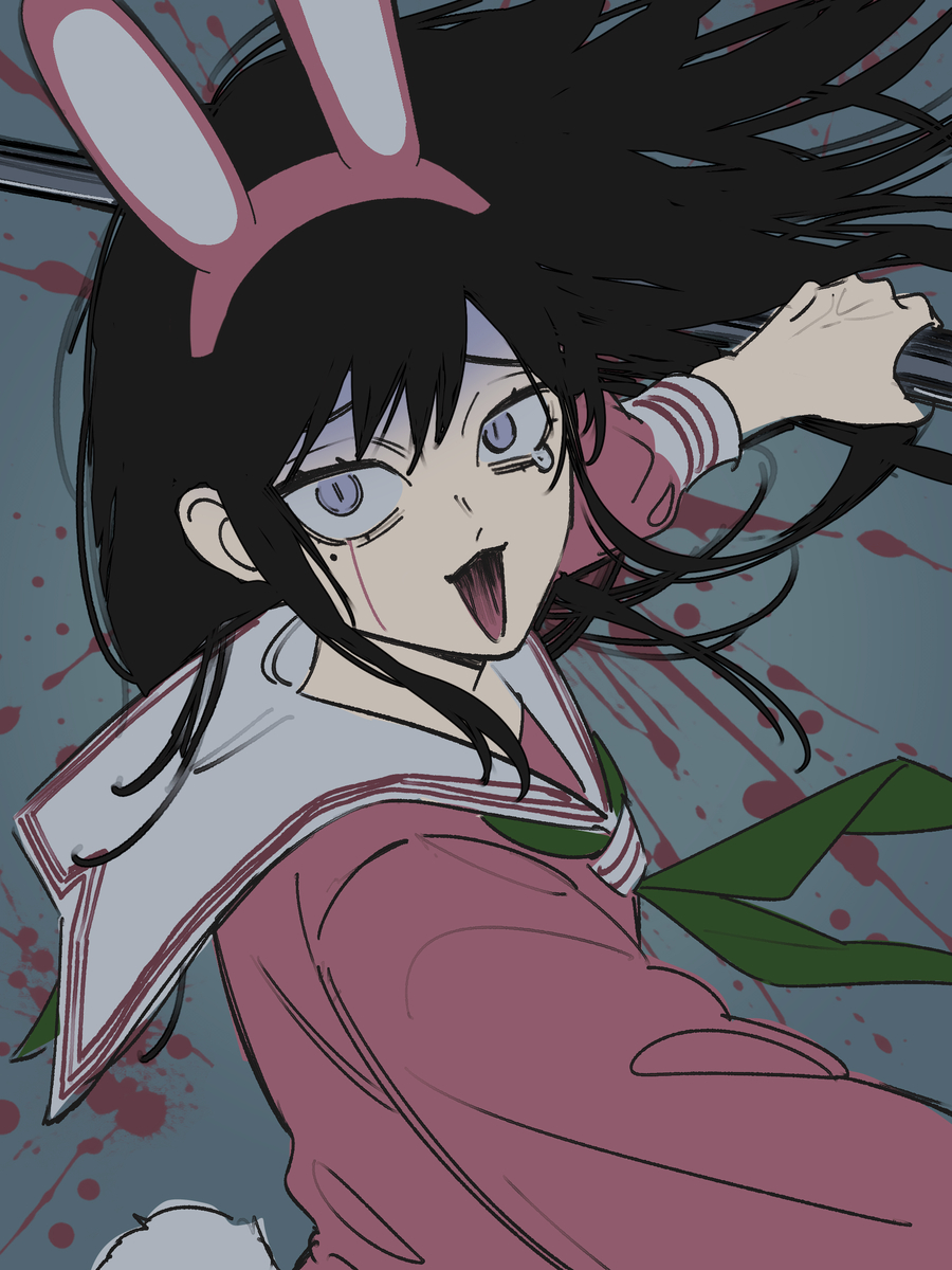 This is a pixiv picture whose title is 🐰🐰🐰.