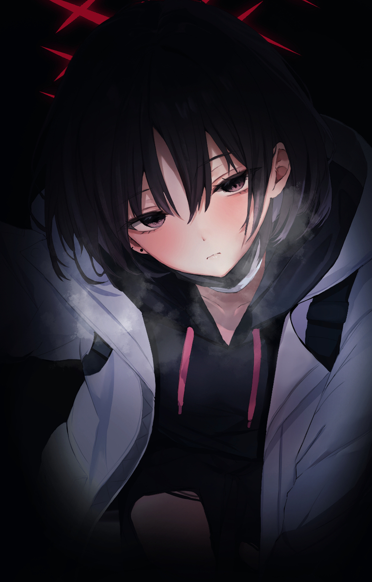 This is a pixiv picture whose title is 「ねえ先生？どこ行くの？」.