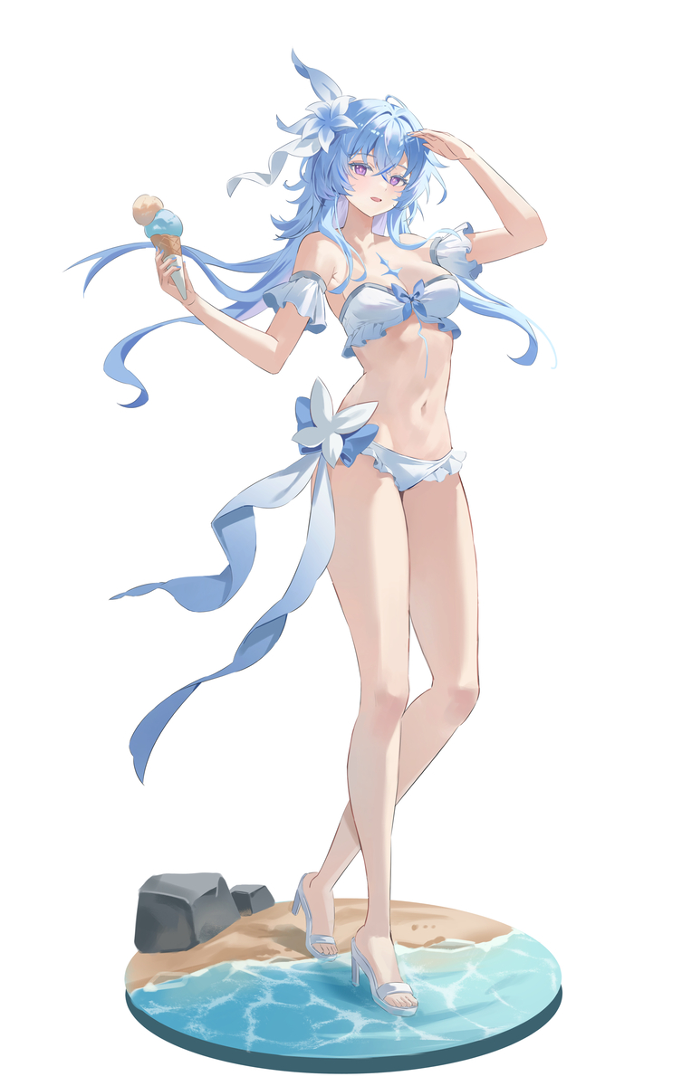 This is a pixiv picture whose title is ショアキーパー🍧🌊.