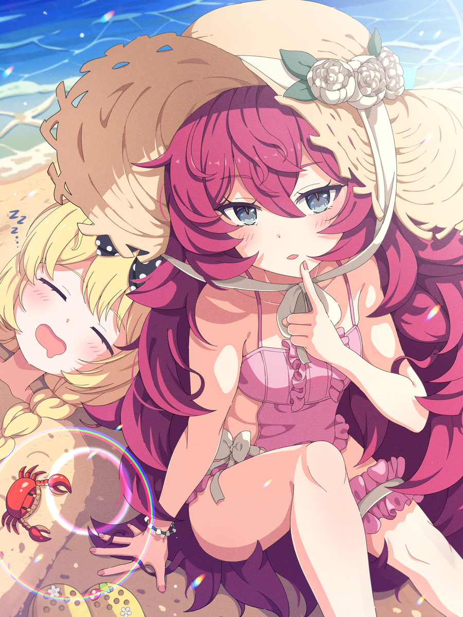This is a pixiv picture whose title is お昼寝タイム♬.