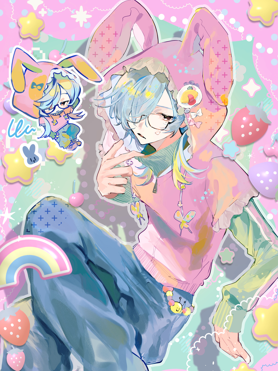 This is a pixiv picture whose title is バニー.