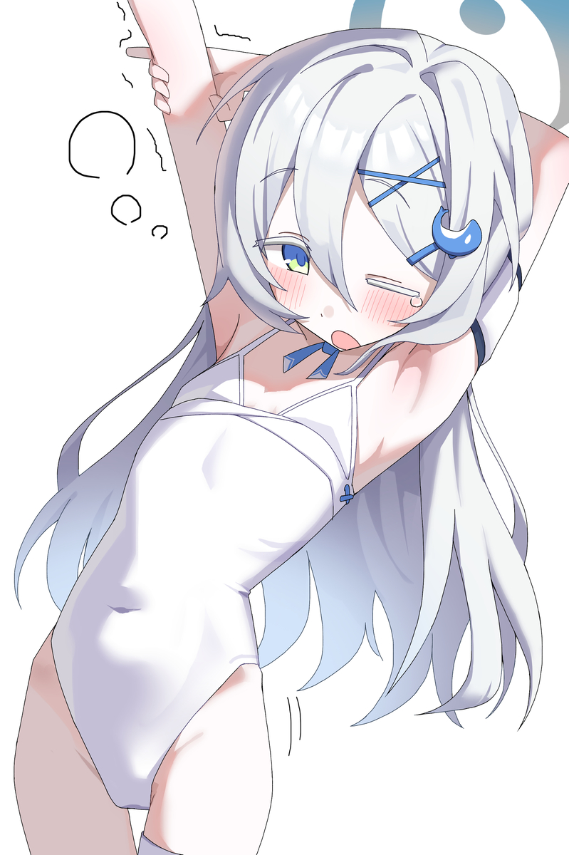 This is a pixiv picture whose title is のび～.