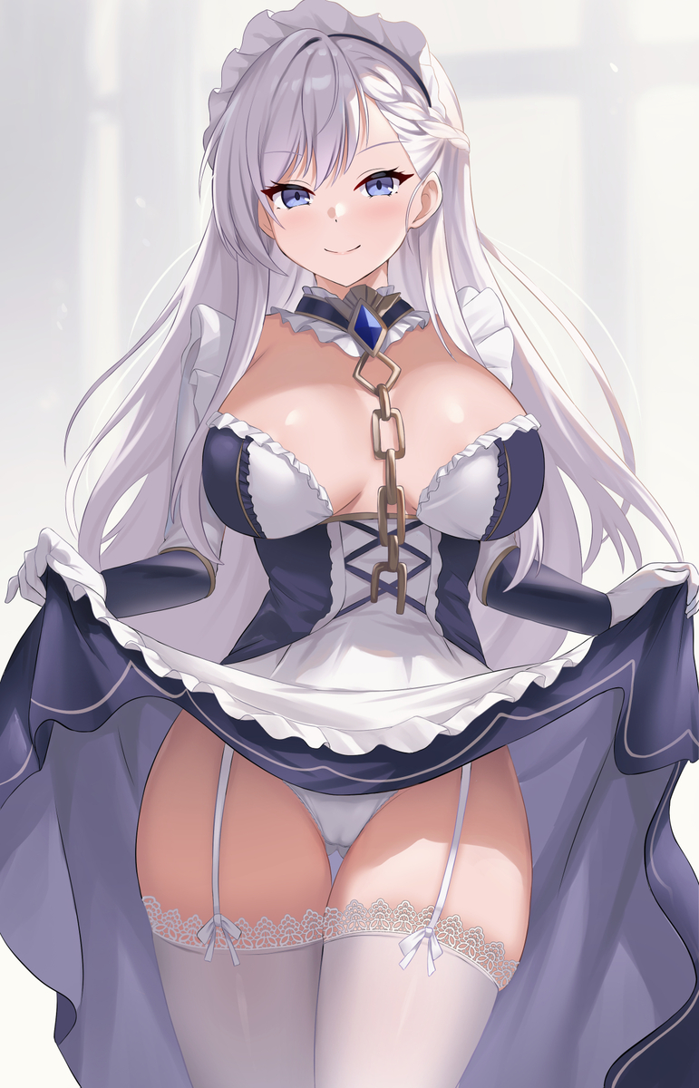 This is a pixiv picture whose title is ベルファスト.