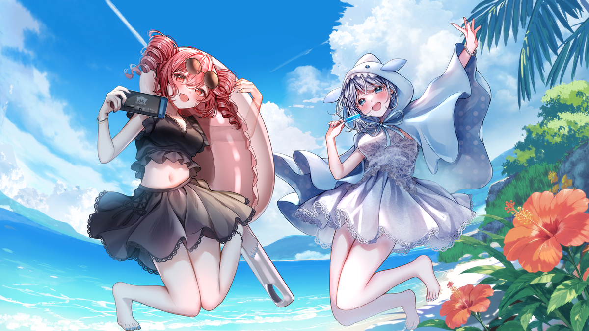 This is a pixiv picture whose title is Fill Alive 🌺.