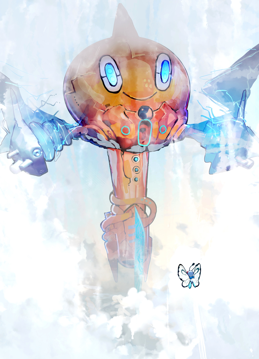 This is a pixiv picture whose title is ロト・ブラスター.