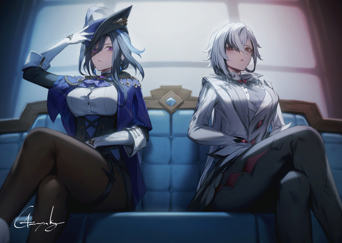 This is a pixiv picture whose title is 契.