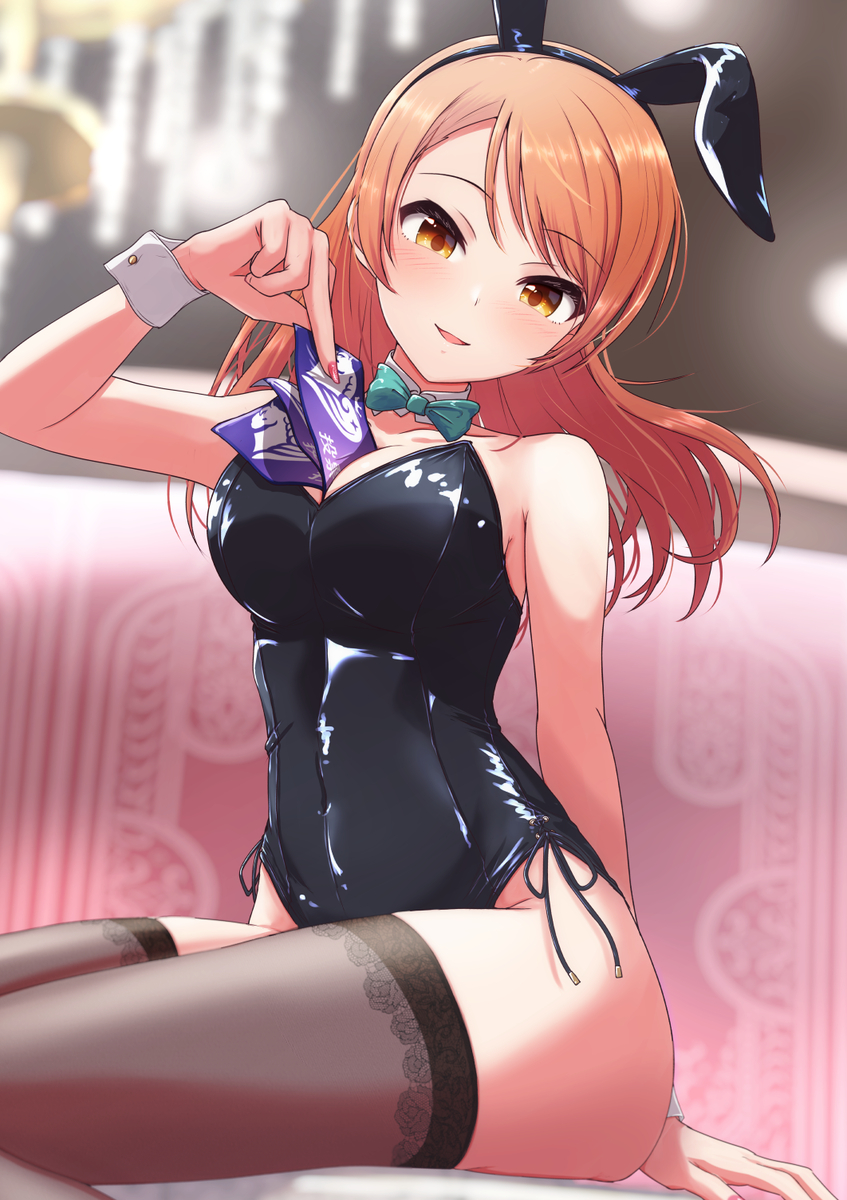 This is a pixiv picture whose title is バニーの日加蓮.