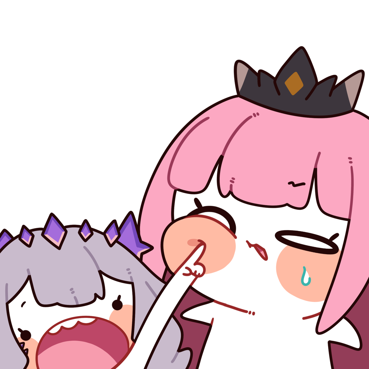 This is a pixiv picture whose title is Mori Calliope.