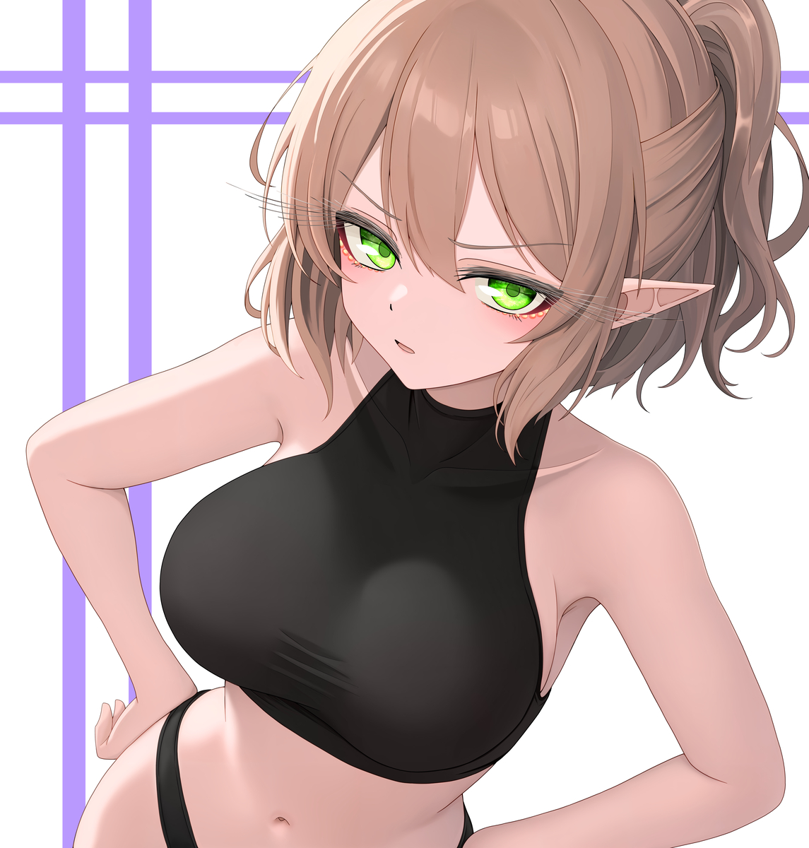 This is a pixiv picture whose title is ぱるぱるぱる…….
