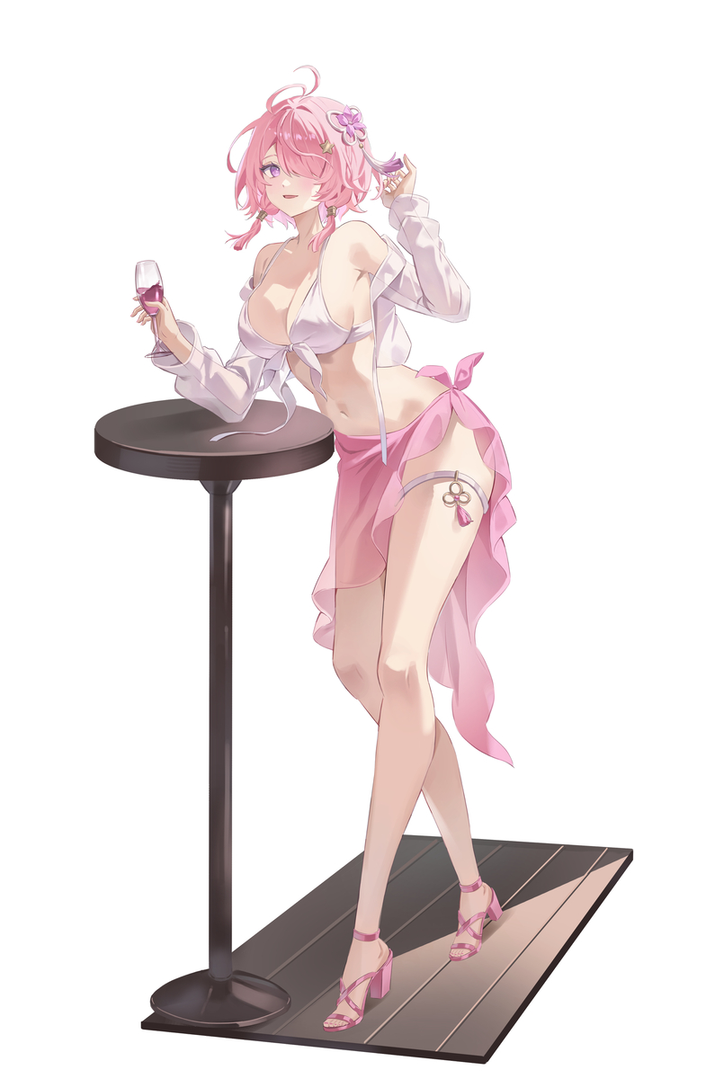 This is a pixiv picture whose title is 桃祈🩷.