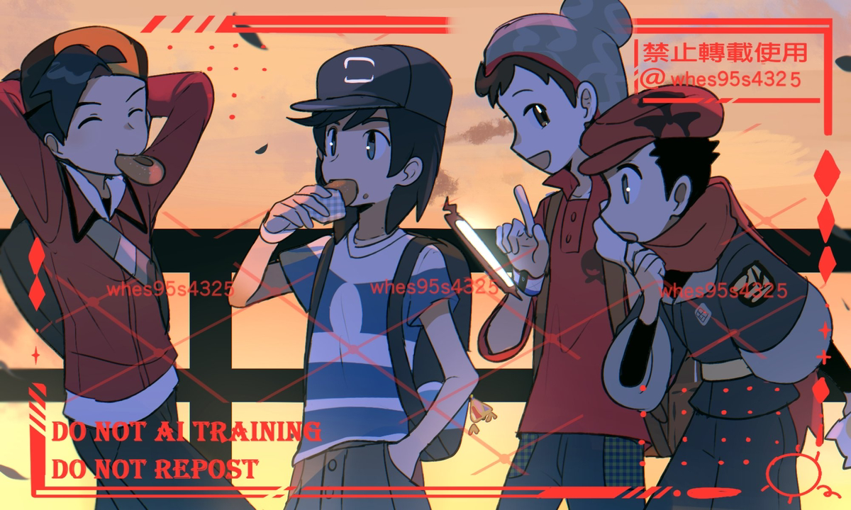 This is a pixiv picture whose title is キャンプ組.