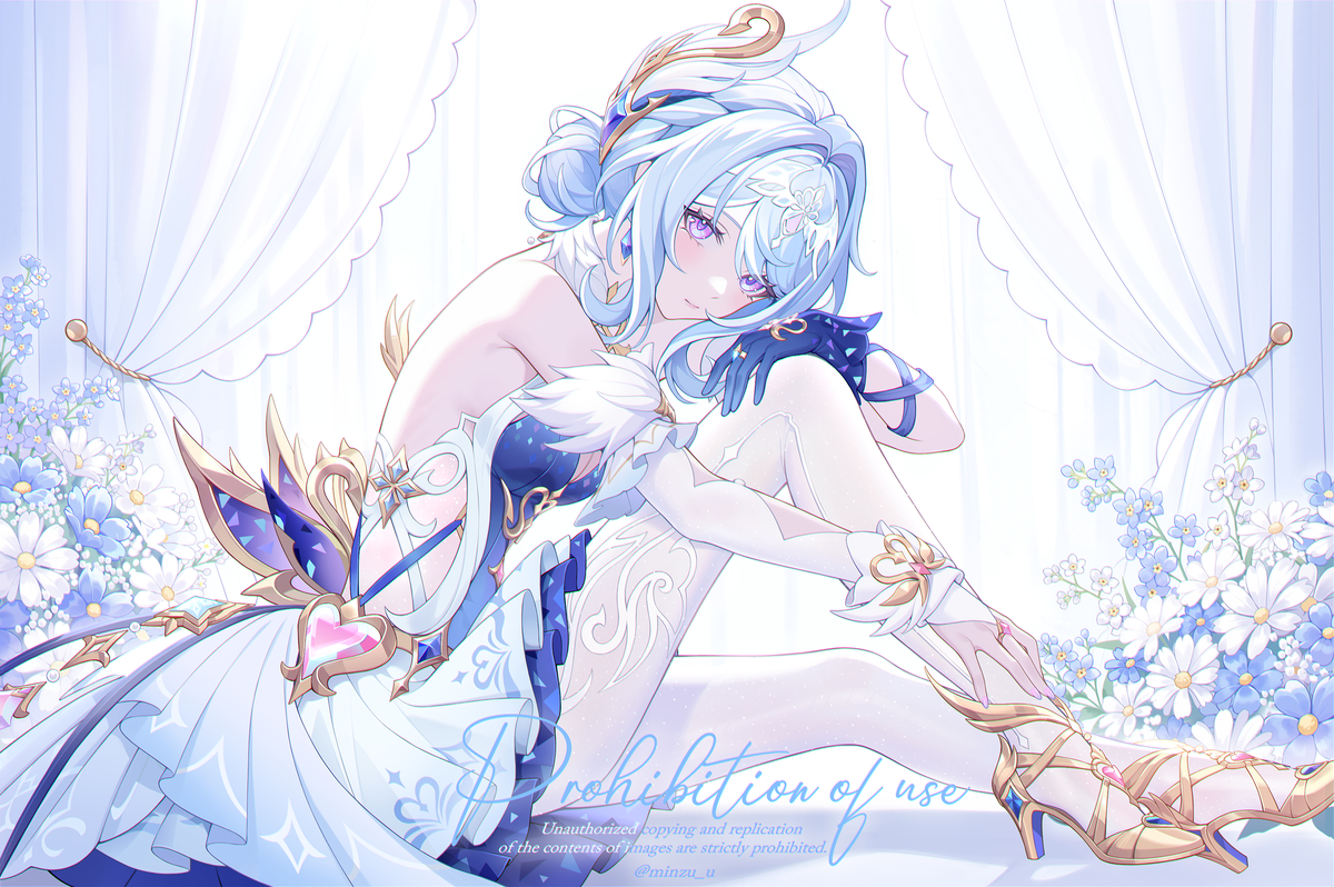 This is a pixiv picture whose title is Odette.