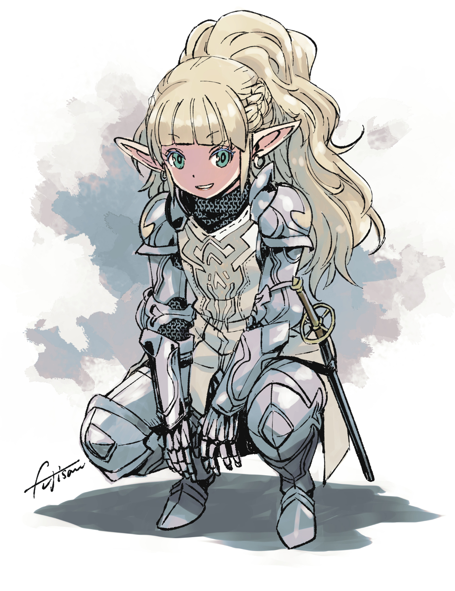 This is a pixiv picture whose title is レディー・エルモン.