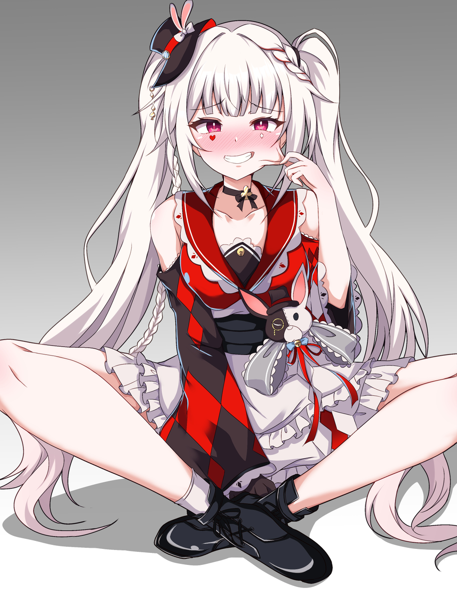 This is a pixiv picture whose title is 火花ちゃん？.