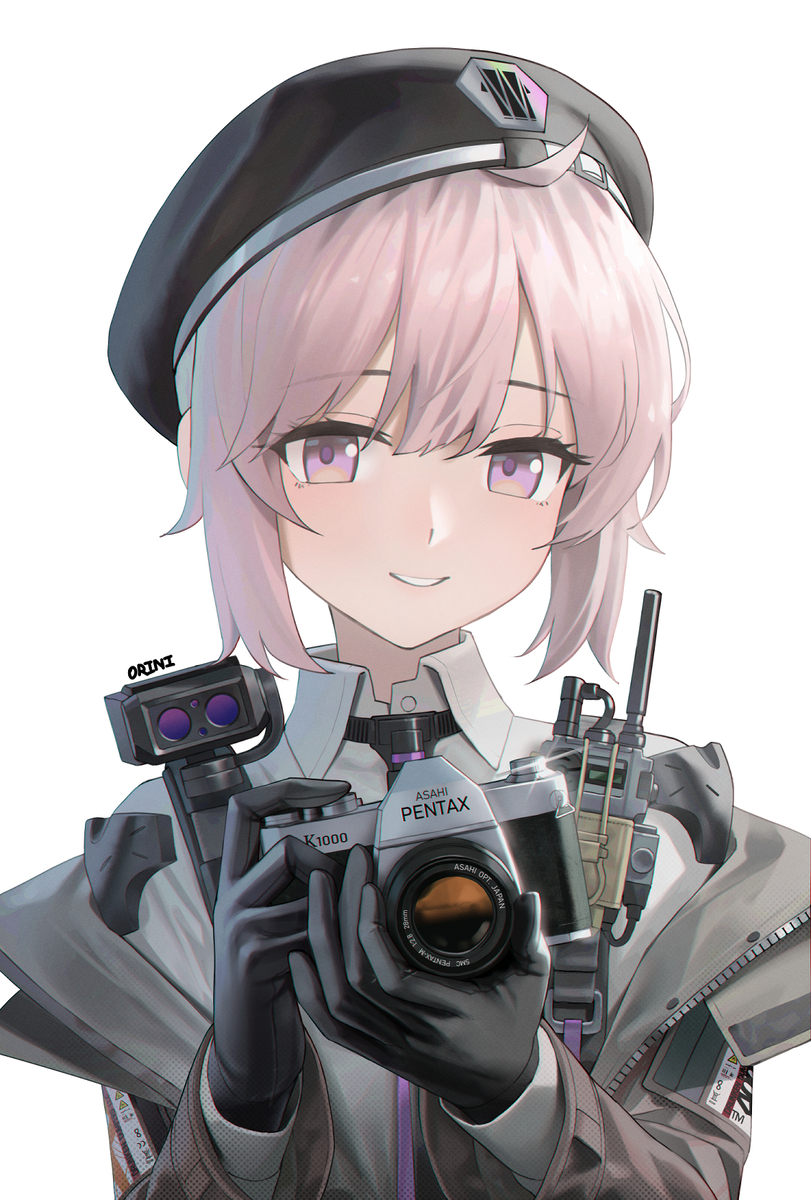 This is a pixiv picture whose title is Please smile :).