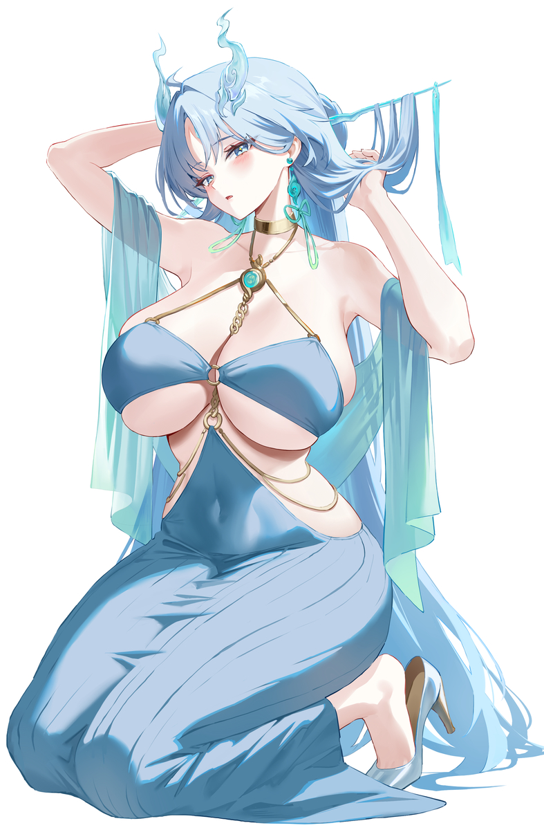 This is a pixiv picture whose title is 清霄.