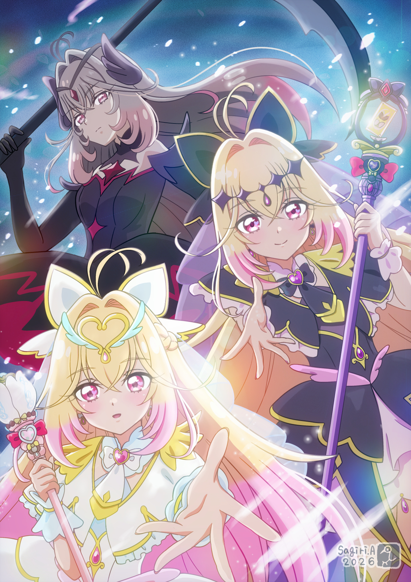 This is a pixiv picture whose title is るるか3変化+虚無るるか.