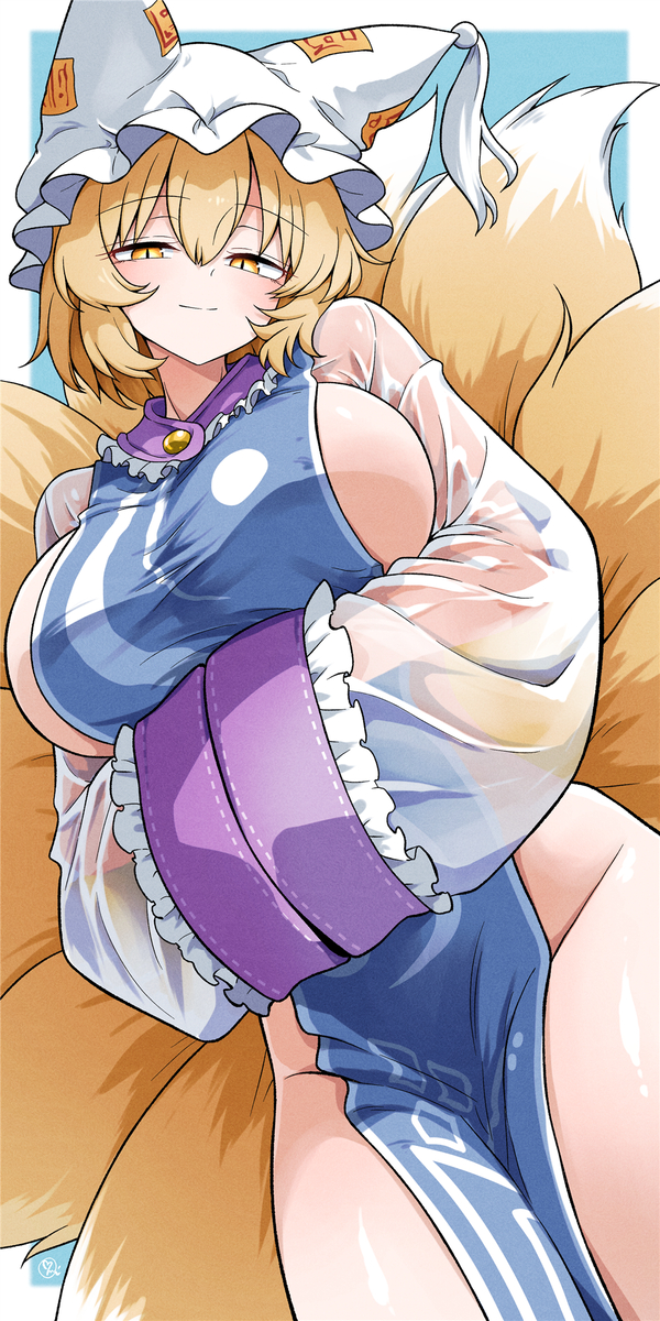 This is a pixiv picture whose title is 服改造藍しゃま.