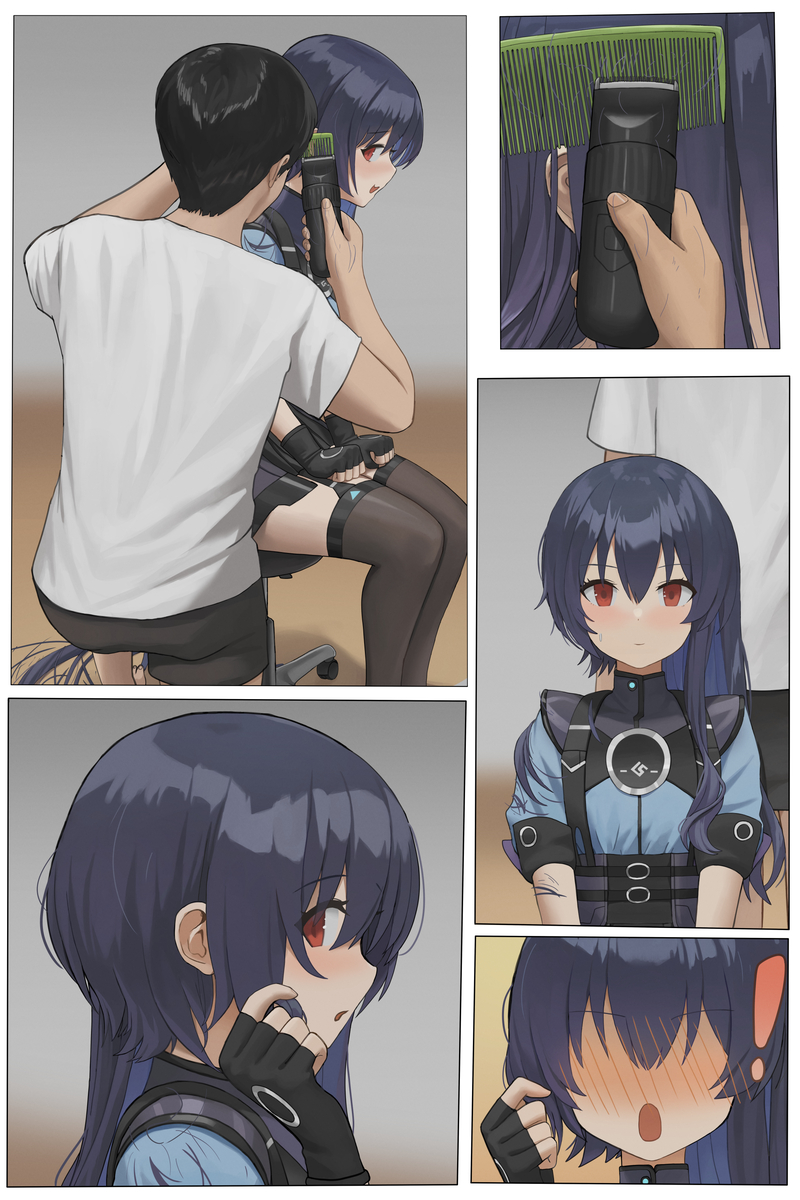 This is a pixiv picture whose title is ユニ.