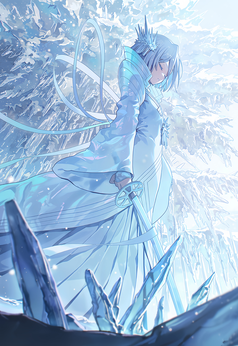 This is a pixiv picture whose title is 白.
