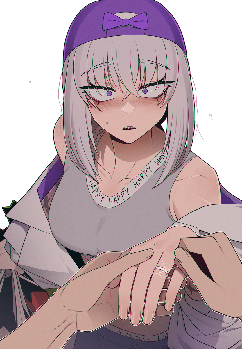 This is a pixiv picture whose title is 반지.