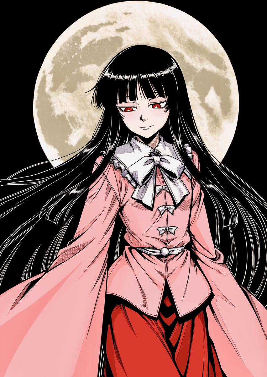 This is a pixiv picture whose title is 蓬莱山カグヤ.