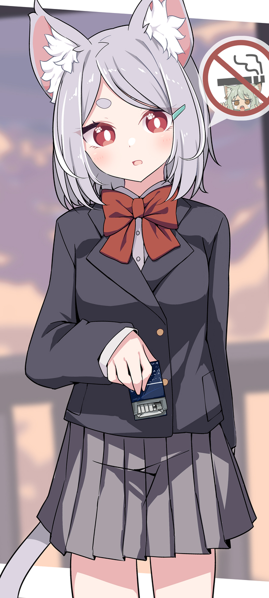 This is a pixiv picture whose title is 🥔🐈.