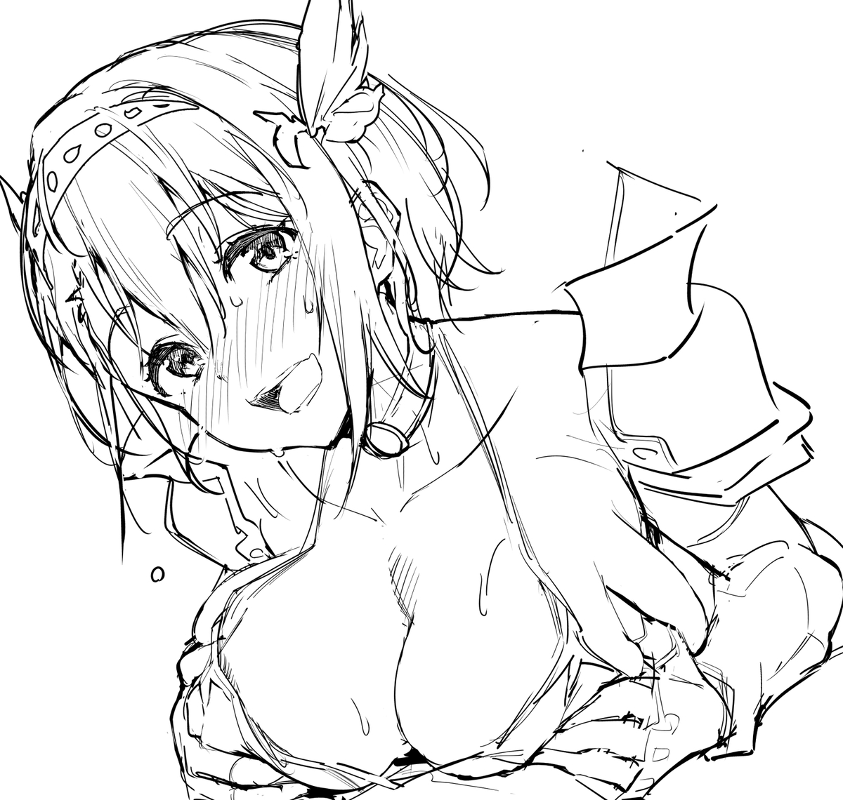This is a pixiv picture whose title is おっぱい.