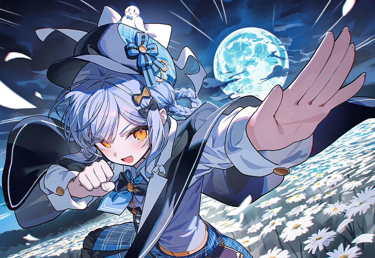 This is a pixiv picture whose title is F.