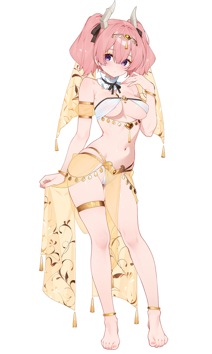 This is a pixiv picture whose title is 踊り子のリーニエ.