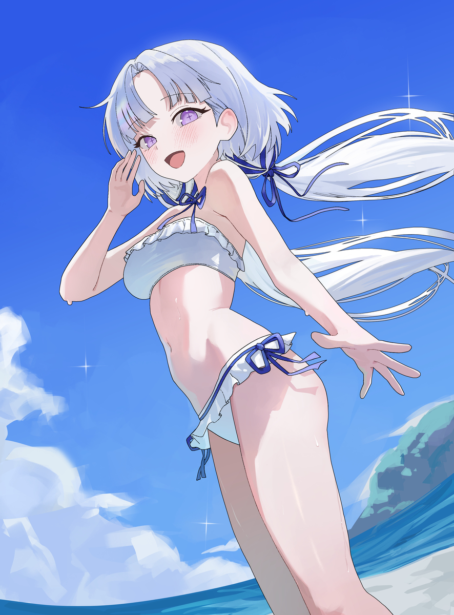 This is a pixiv picture whose title is 🤍🤍.