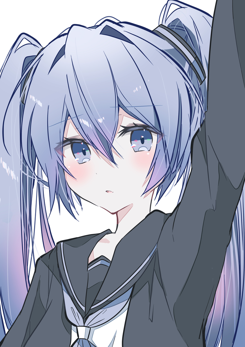 This is a pixiv picture whose title is 初音ミク.