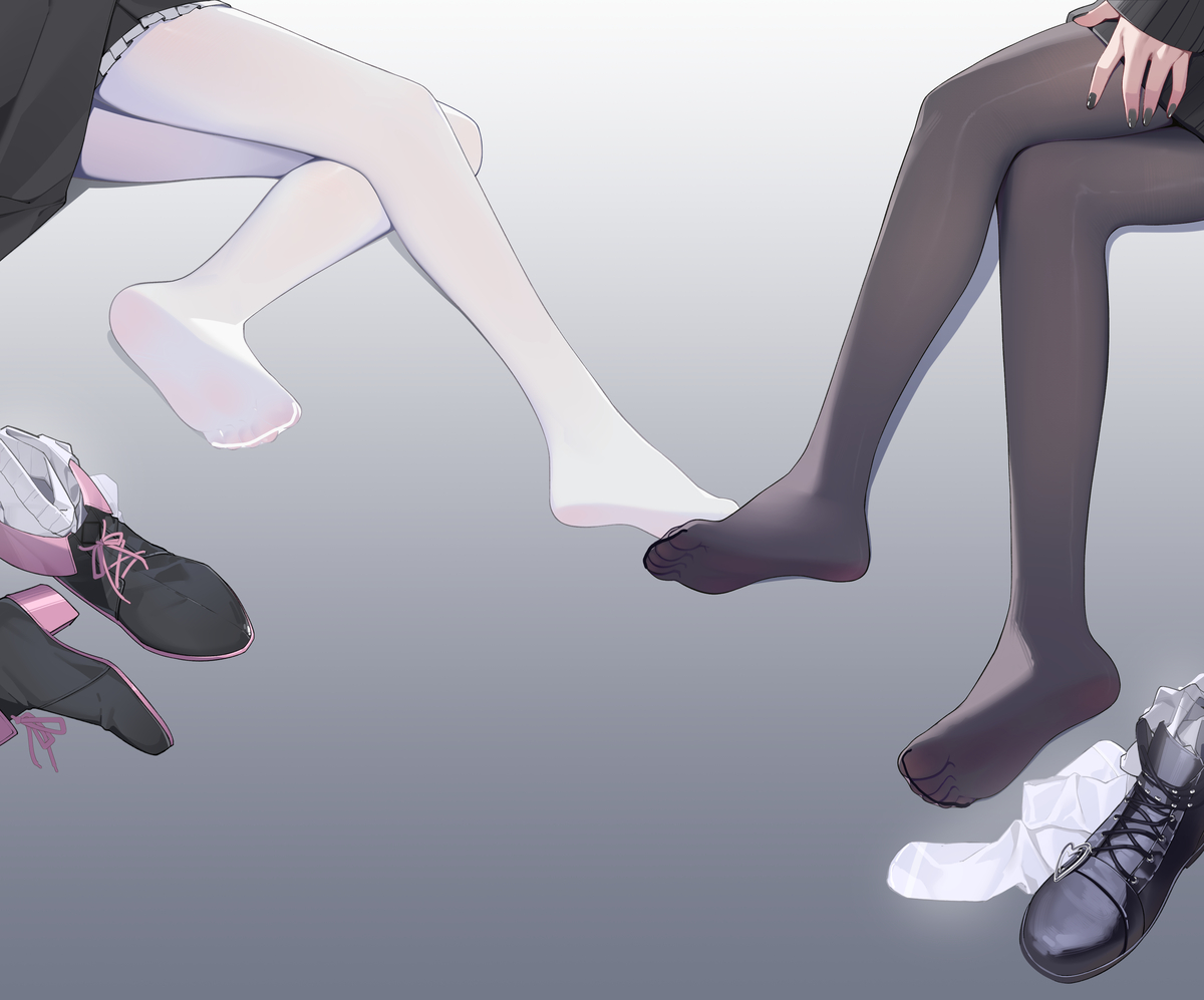 This is a pixiv picture whose title is ？！一对美食？！.