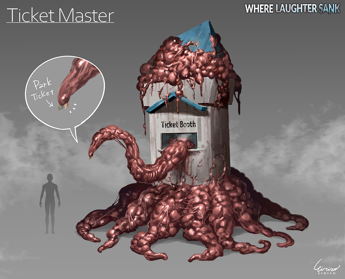 This is a pixiv picture whose title is チケットマスターの加筆.