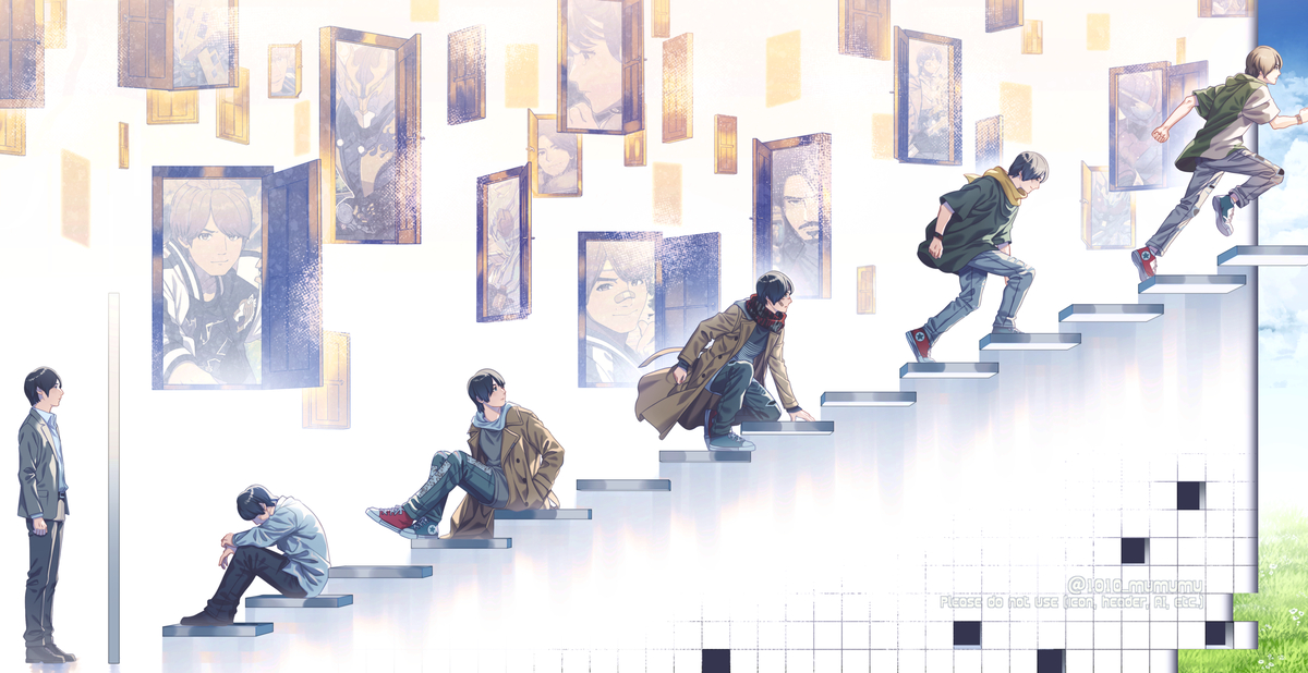 This is a pixiv picture whose title is 新世界記念日.