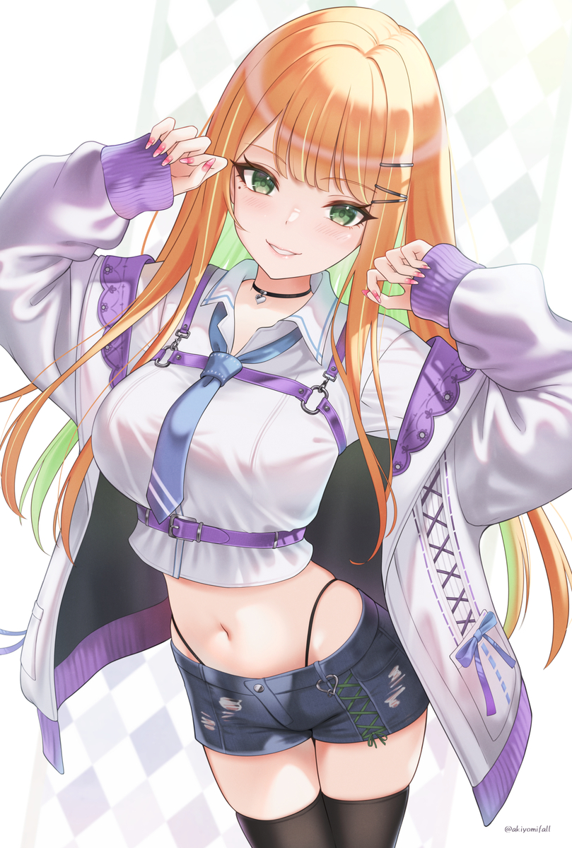 This is a pixiv picture whose title is 清夏.