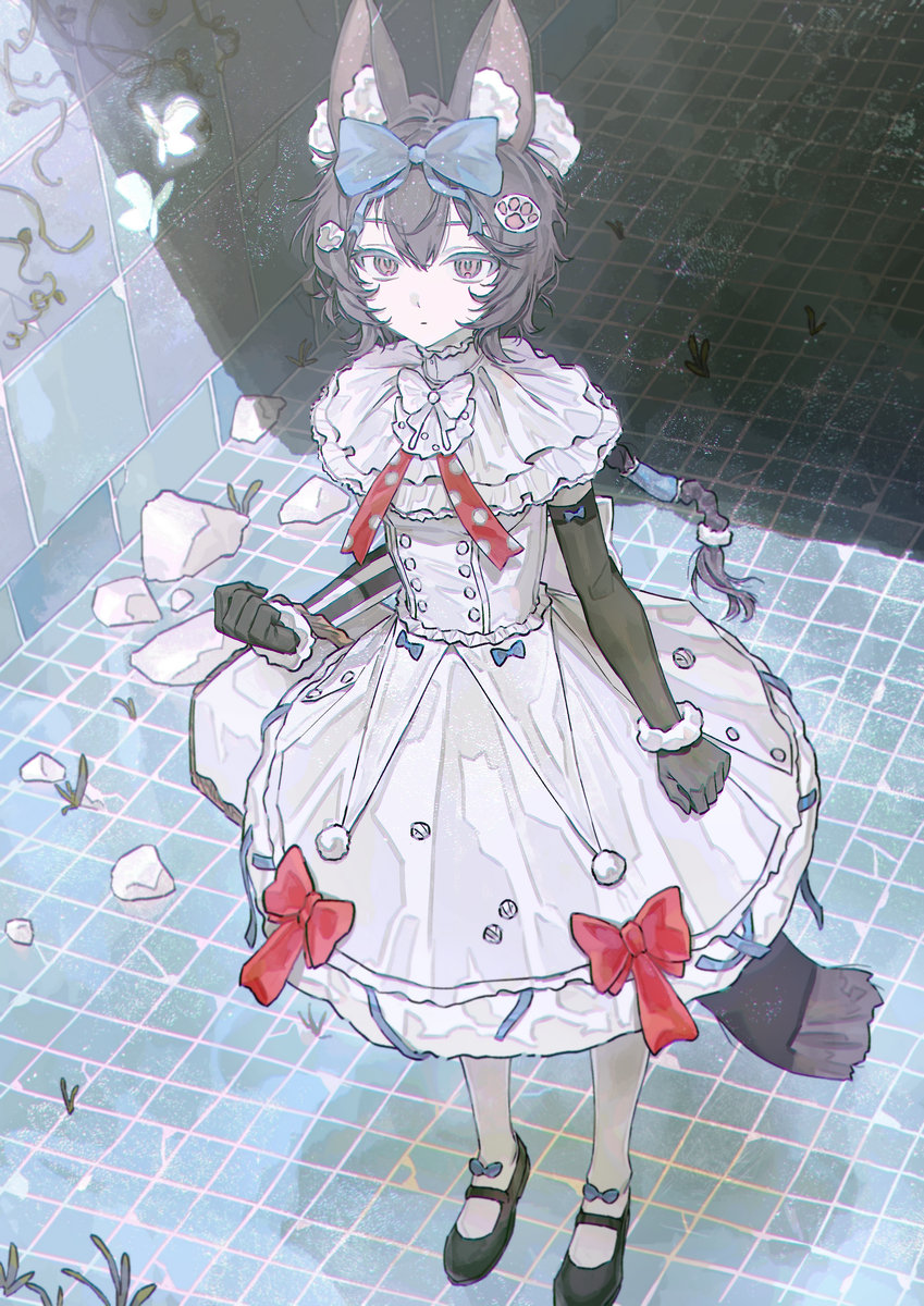 This is a pixiv picture whose title is 🦋.